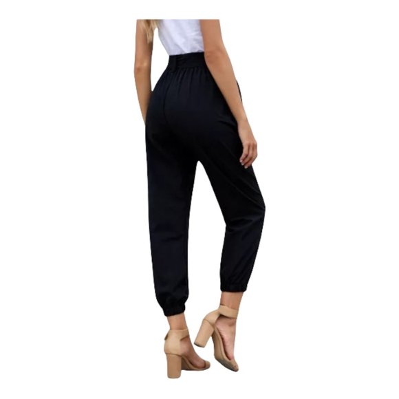 Belted Frock-Style Pants - Picture 7 of 12